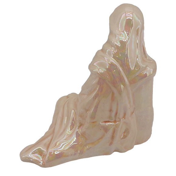 Nativity Mary Replacement Figurine Porcelain Iridescent Color 3" - Picture 4 of 8